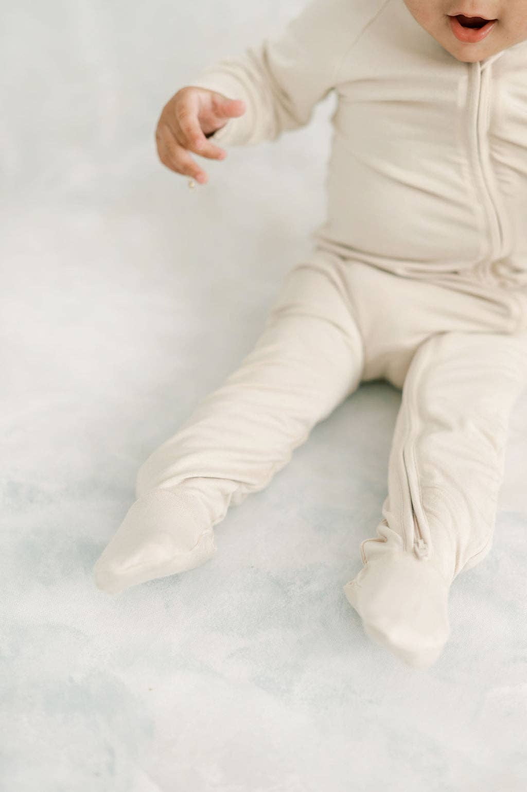 Bamboo Zip Footie
